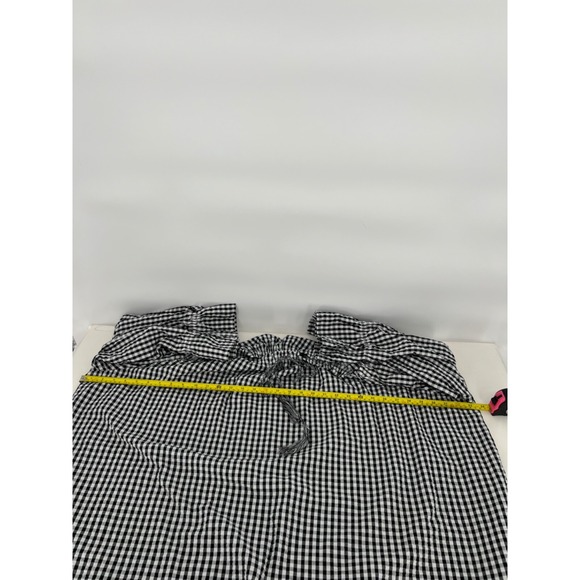 AVENUE Black‎ White Check 3/4 Sleeve Pullover Dress Womens Plus Size 28 - Picture 5 of 9